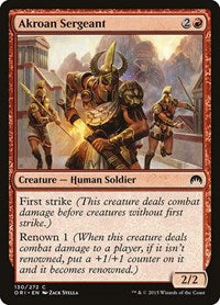 Akroan Sergeant (130) - Magic Origins