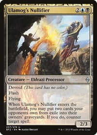 Ulamogs Nullifier (207) - Battle for Zendikar