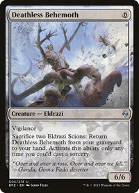 Deathless Behemoth (5) - Battle for Zendikar