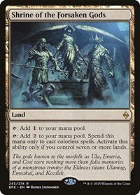 Shrine of the Forsaken Gods (245) - Battle for Zendikar