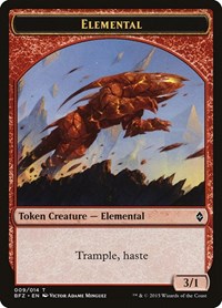 Elemental Token 009 (9) - Battle for Zendikar