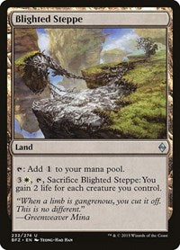 Blighted Steppe (232) - Battle for Zendikar