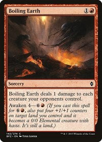 Boiling Earth (142) - Battle for Zendikar