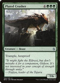 Plated Crusher (183) - Battle for Zendikar