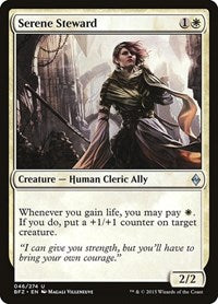 Serene Steward (46) - Battle for Zendikar