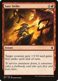 Sure Strike (157) - Battle for Zendikar