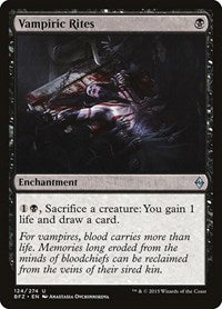 Vampiric Rites (124) - Battle for Zendikar