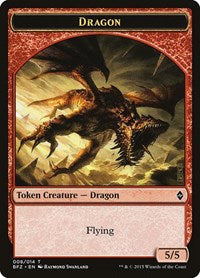 Dragon Token (8) - Battle for Zendikar