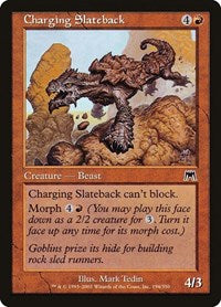Charging Slateback (194) - Onslaught