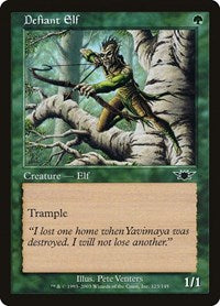 Defiant Elf (123) - Legions