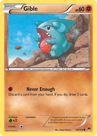 Gible (68/122) - XY - BREAKpoint