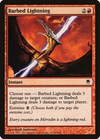 Barbed Lightning (55) - Darksteel