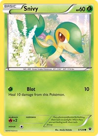 Snivy (5/124) - XY - Fates Collide