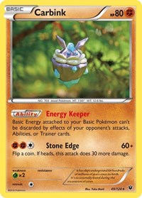Carbink (49) (49/124) - XY - Fates Collide