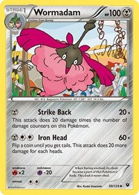 Wormadam (59) (59/124) - XY - Fates Collide
