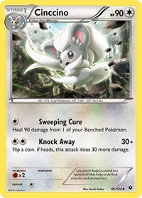 Cinccino (89) (89/124) - XY - Fates Collide
