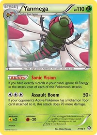 Yanmega (7/114) - XY - Steam Siege