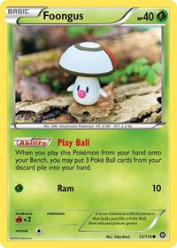 Foongus (12/114) - XY - Steam Siege