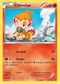 Chimchar (18/114) - XY - Steam Siege