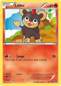 Litleo (22/114) - XY - Steam Siege
