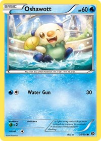 Oshawott (30/114) - XY - Steam Siege