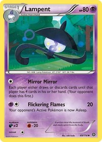 Lampent (49/114) - XY - Steam Siege