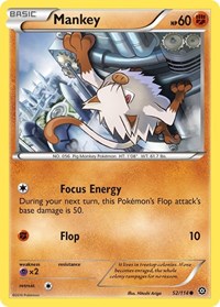 Mankey (52/114) - XY - Steam Siege