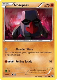 Nosepass (54/114) - XY - Steam Siege