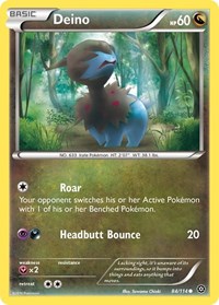 Deino (84/114) - XY - Steam Siege