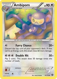 Ambipom (91/114) - XY - Steam Siege