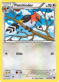 Fletchinder (95/114) - XY - Steam Siege
