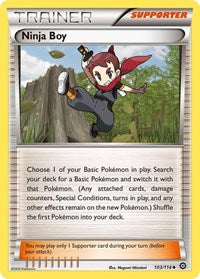 Ninja Boy (103/114) - XY - Steam Siege