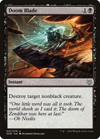 Doom Blade (47) - Duel Decks: Nissa vs. Ob Nixilis