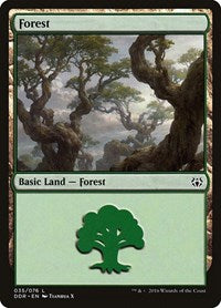Forest 035 (35) - Duel Decks: Nissa vs. Ob Nixilis