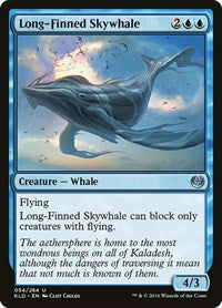 Long-Finned Skywhale (54) - Kaladesh