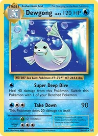 Dewgong (29/108) - XY - Evolutions