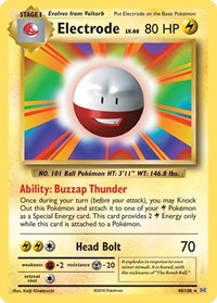 Electrode (40/108) - XY - Evolutions
