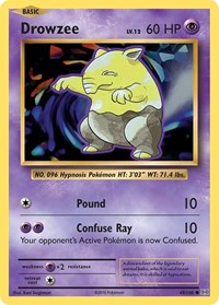 Drowzee (49/108) - XY - Evolutions