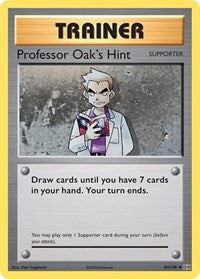 Professor Oak's Hint (84/108) - XY - Evolutions