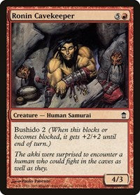 Ronin Cavekeeper (111) - Saviors of Kamigawa