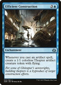 Efficient Construction (33) - Aether Revolt