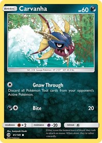 Carvanha (81/149) - SM Base Set