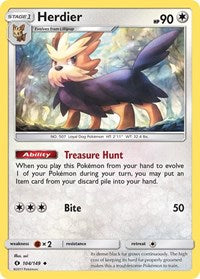 Herdier (104/149) - SM Base Set