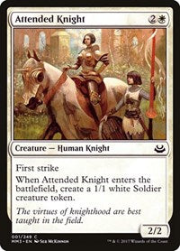 Attended Knight (1) - Modern Masters 2017