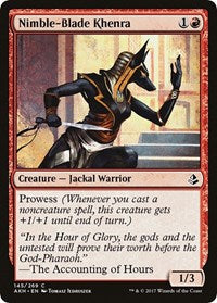 Nimble Blade Khenra (145) - Amonkhet