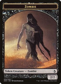 Zombie Token (20) - Amonkhet