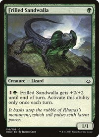 Frilled Sandwalla (116) - Hour of Devastation