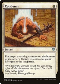 Condemn (58) - Commander 2017