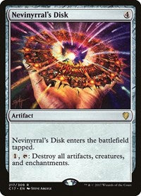 Nevinyrrals Disk (217) - Commander 2017