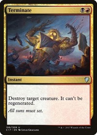 Terminate (199) - Commander 2017